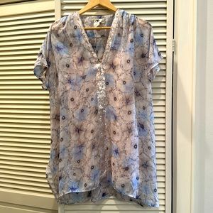 Anthropologie One September tunic blouse